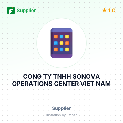 CONG TY TNHH SONOVA OPERATIONS CENTER VIET NAM – summary card, no photo uploaded yet