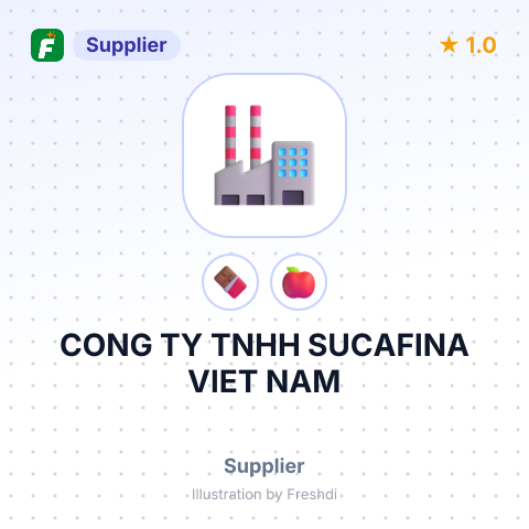 CONG TY TNHH SUCAFINA VIET NAM – summary card, no photo uploaded yet