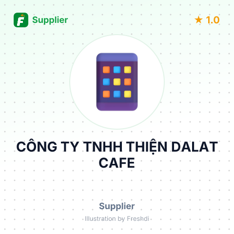 CÔNG TY TNHH THIỆN DALAT CAFE – summary card, no photo uploaded yet