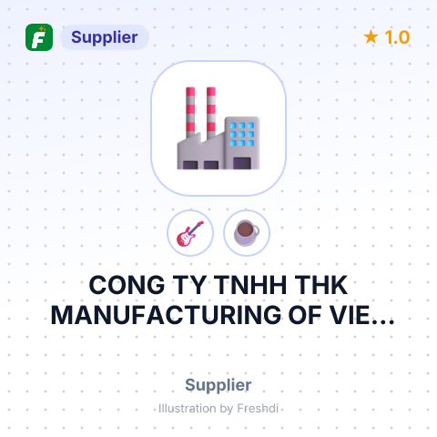 CONG TY TNHH THK MANUFACTURING OF VIET NAM – summary card, no photo uploaded yet