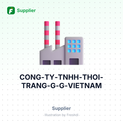 CONG TY TNHH THOI TRANG G&G VIETNAM – summary card, no photo uploaded yet