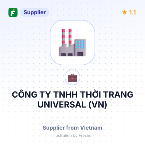 CÔNG TY TNHH THỜI TRANG UNIVERSAL (VN) – summary card, no photo uploaded yet