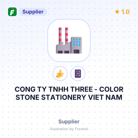 CONG TY TNHH THREE - COLOR STONE STATIONERY VIET NAM – summary card, no photo uploaded yet