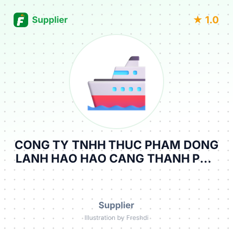 CONG TY TNHH THUC PHAM DONG LANH HAO HAO CANG THANH PHO QUANG CHAU – summary card, no photo uploaded yet