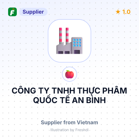 CÔNG TY TNHH THỰC PHẨM QUỐC TẾ AN BÌNH – summary card, no photo uploaded yet