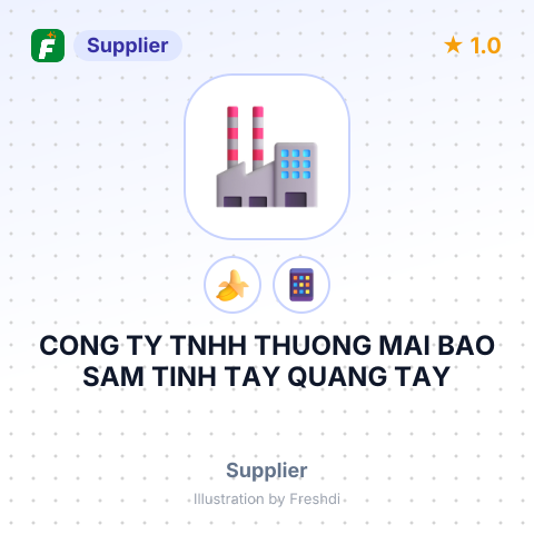 CONG TY TNHH THUONG MAI BAO SAM TINH TAY QUANG TAY – summary card, no photo uploaded yet