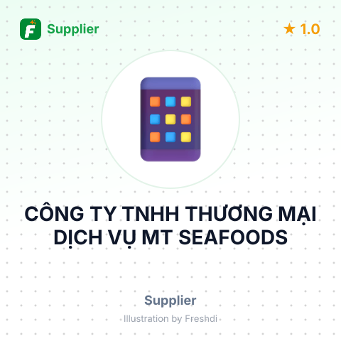 CÔNG TY TNHH THƯƠNG MẠI DỊCH VỤ MT SEAFOODS – summary card, no photo uploaded yet