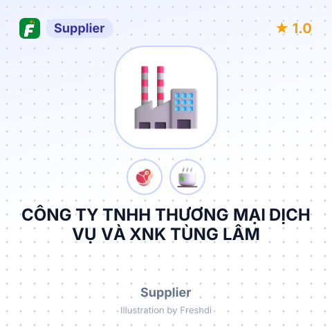CÔNG TY TNHH THƯƠNG MẠI DỊCH VỤ VÀ XNK TÙNG LÂM – summary card, no photo uploaded yet