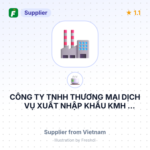 CÔNG TY TNHH THƯƠNG MẠI DỊCH VỤ XUẤT NHẬP KHẨU KMH INTERNATIONAL – summary card, no photo uploaded yet