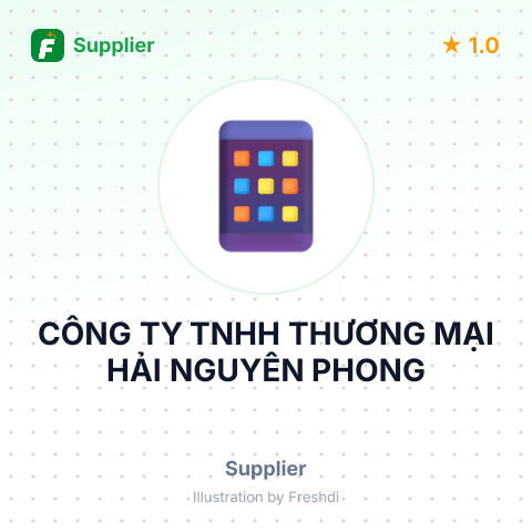 CÔNG TY TNHH THƯƠNG MẠI HẢI NGUYÊN PHONG – summary card, no photo uploaded yet