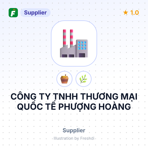 CÔNG TY TNHH THƯƠNG MẠI QUỐC TẾ PHƯỢNG HOÀNG – summary card, no photo uploaded yet