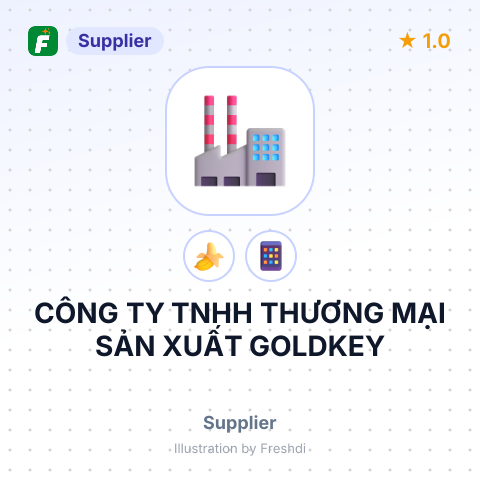 CÔNG TY TNHH THƯƠNG MẠI SẢN XUẤT GOLDKEY – summary card, no photo uploaded yet