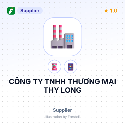 CÔNG TY TNHH THƯƠNG MẠI THY LONG – summary card, no photo uploaded yet