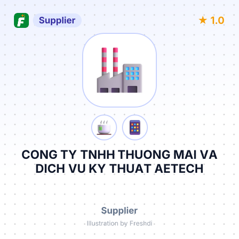 CONG TY TNHH THUONG MAI VA DICH VU KY THUAT AETECH – summary card, no photo uploaded yet