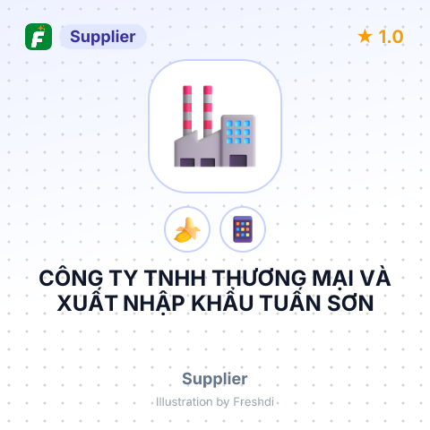 CÔNG TY TNHH THƯƠNG MẠI VÀ XUẤT NHẬP KHẨU TUẤN SƠN – summary card, no photo uploaded yet