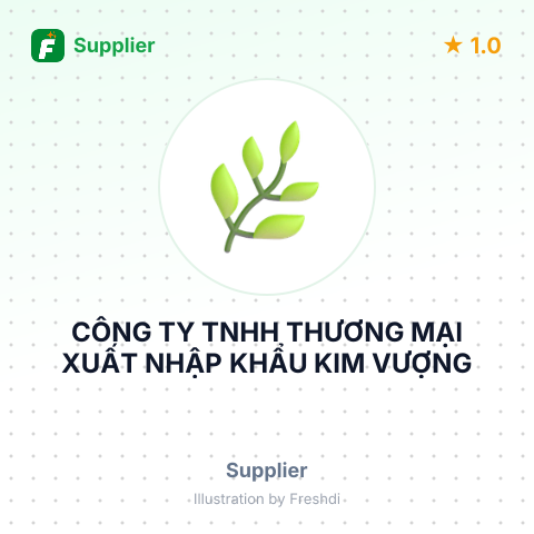 CÔNG TY TNHH THƯƠNG MẠI XUẤT NHẬP KHẨU KIM VƯỢNG – summary card, no photo uploaded yet