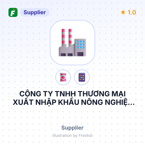 CÔNG TY TNHH THƯƠNG MẠI XUẤT NHẬP KHẨU NÔNG NGHIỆP QUỐC TẾ NAM SÀI GÒN – summary card, no photo uploaded yet
