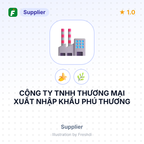 CÔNG TY TNHH THƯƠNG MẠI XUẤT NHẬP KHẨU PHÚ THƯƠNG – summary card, no photo uploaded yet