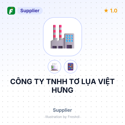 CÔNG TY TNHH TƠ LỤA VIỆT HƯNG – summary card, no photo uploaded yet
