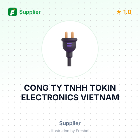 CONG TY TNHH TOKIN ELECTRONICS VIETNAM – summary card, no photo uploaded yet