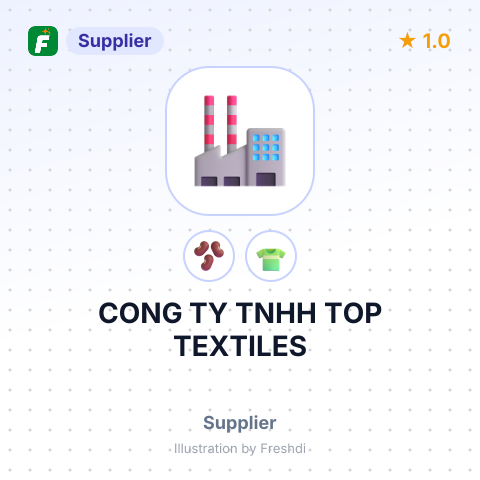 CONG TY TNHH TOP TEXTILES – summary card, no photo uploaded yet