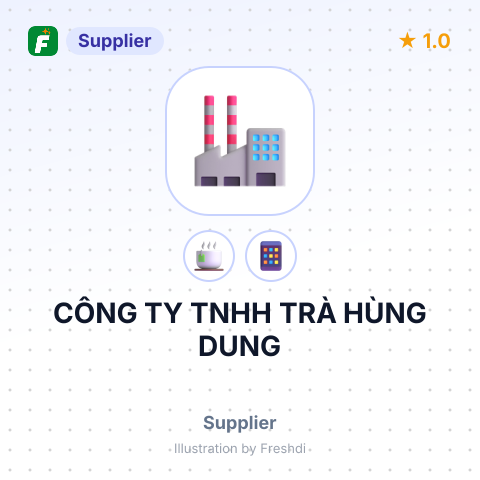 CÔNG TY TNHH TRÀ HÙNG DUNG – summary card, no photo uploaded yet