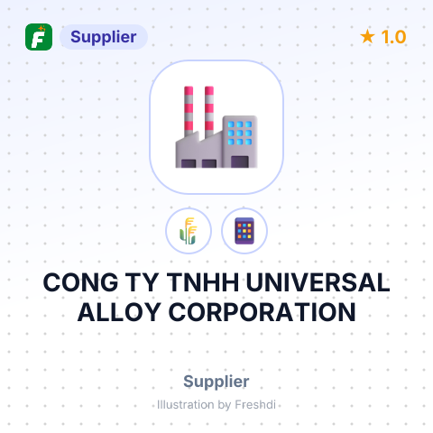CONG TY TNHH UNIVERSAL ALLOY CORPORATION – summary card, no photo uploaded yet