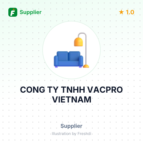 CONG TY TNHH VACPRO VIETNAM – summary card, no photo uploaded yet