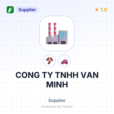 CONG TY TNHH VAN MINH – summary card, no photo uploaded yet
