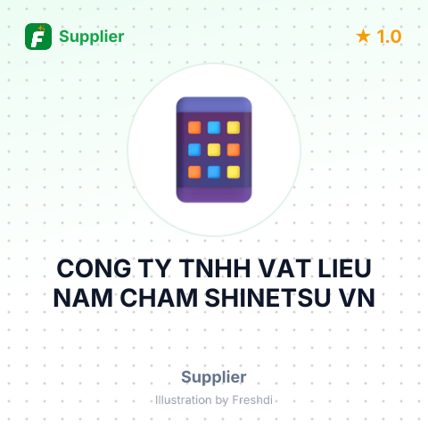 CONG TY TNHH VAT LIEU NAM CHAM SHINETSU VN – summary card, no photo uploaded yet
