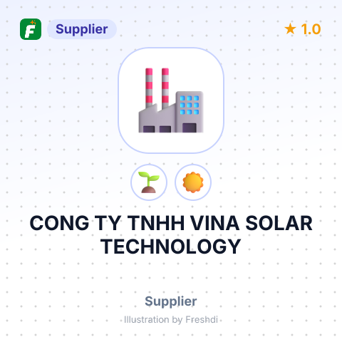 CONG TY TNHH VINA SOLAR TECHNOLOGY – summary card, no photo uploaded yet