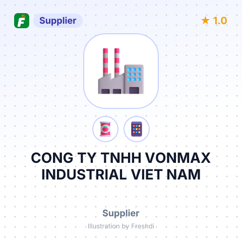 CONG TY TNHH VONMAX INDUSTRIAL VIET NAM – summary card, no photo uploaded yet