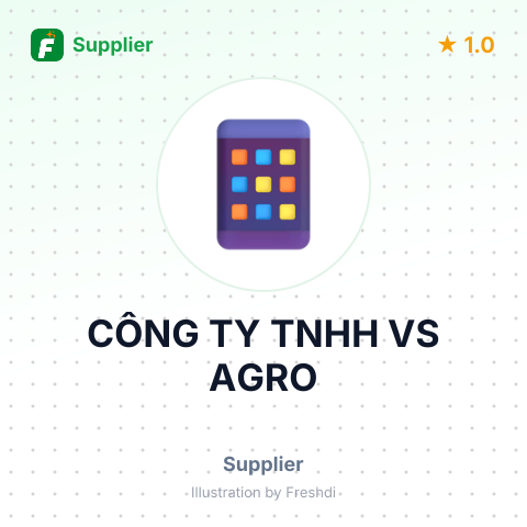 CÔNG TY TNHH VS AGRO – summary card, no photo uploaded yet