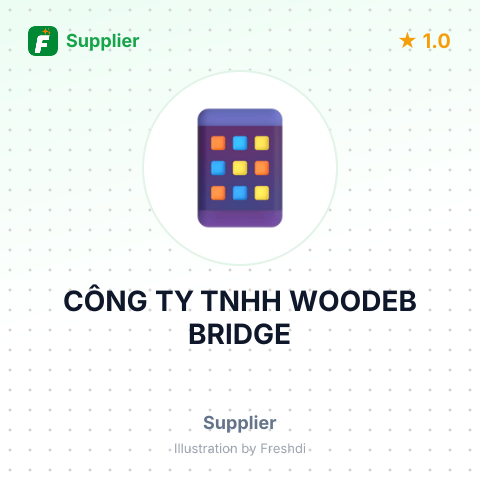 CÔNG TY TNHH WOODEB BRIDGE – summary card, no photo uploaded yet
