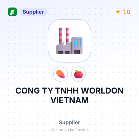 CONG TY TNHH WORLDON VIETNAM – summary card, no photo uploaded yet