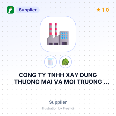 CONG TY TNHH XAY DUNG THUONG MAI VA MOI TRUONG NAM ANH – summary card, no photo uploaded yet