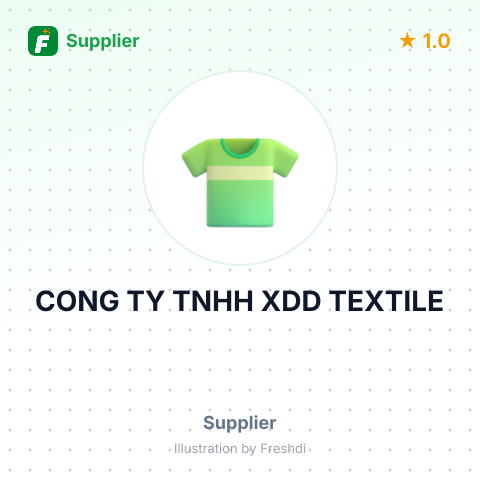 CONG TY TNHH XDD TEXTILE – summary card, no photo uploaded yet