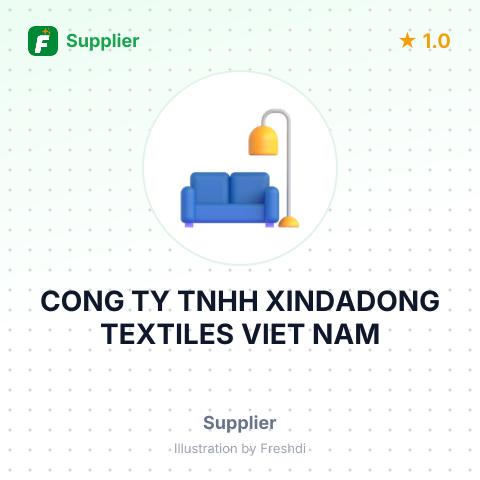 CONG TY TNHH XINDADONG TEXTILES VIET NAM – summary card, no photo uploaded yet
