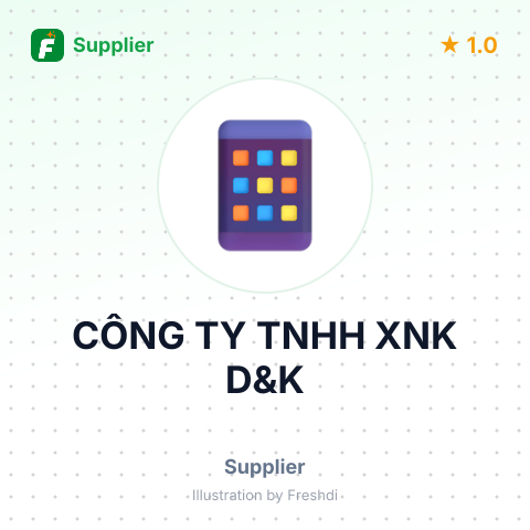 CÔNG TY TNHH XNK D&K – summary card, no photo uploaded yet