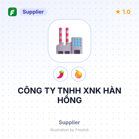CÔNG TY TNHH XNK HÀN HỒNG – summary card, no photo uploaded yet
