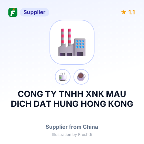 CONG TY TNHH XNK MAU DICH DAT HUNG HONG KONG – summary card, no photo uploaded yet