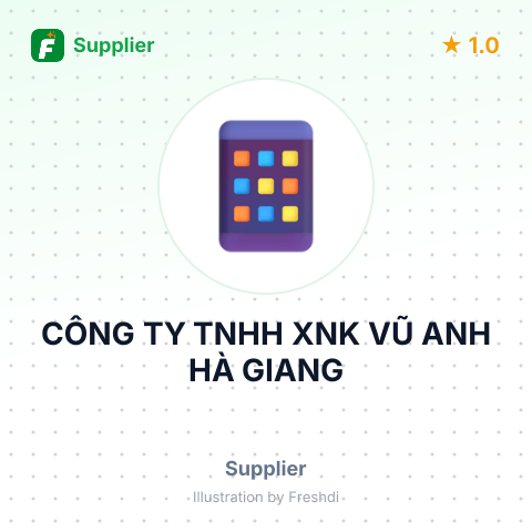 CÔNG TY TNHH XNK VŨ ANH HÀ GIANG – summary card, no photo uploaded yet