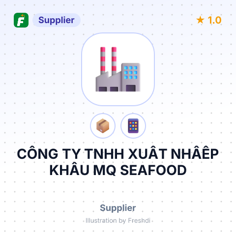 CÔNG TY TNHH XUÂT NHÂÊP KHÂU MQ SEAFOOD – summary card, no photo uploaded yet