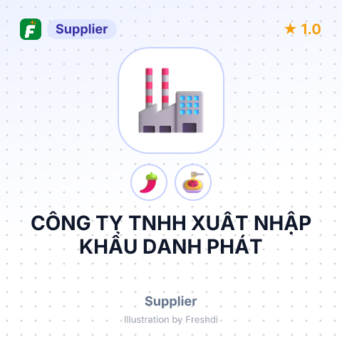 CÔNG TY TNHH XUẤT NHẬP KHẨU DANH PHÁT – summary card, no photo uploaded yet