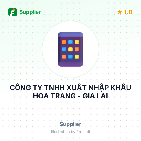 CÔNG TY TNHH XUẤT NHẬP KHẨU HOA TRANG - GIA LAI – summary card, no photo uploaded yet