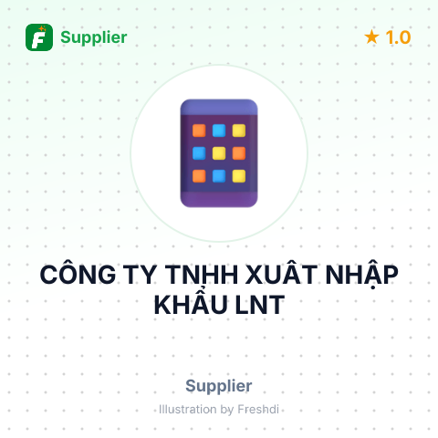 CÔNG TY TNHH XUẤT NHẬP KHẨU LNT – summary card, no photo uploaded yet