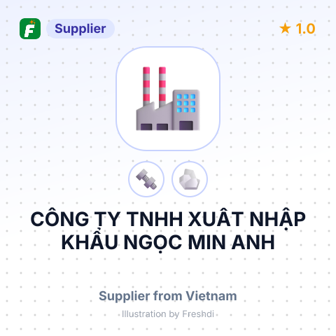 CÔNG TY TNHH XUẤT NHẬP KHẨU NGỌC MIN ANH – summary card, no photo uploaded yet