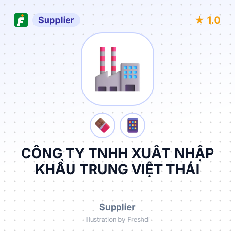 CÔNG TY TNHH XUẤT NHẬP KHẨU TRUNG VIỆT THÁI – summary card, no photo uploaded yet