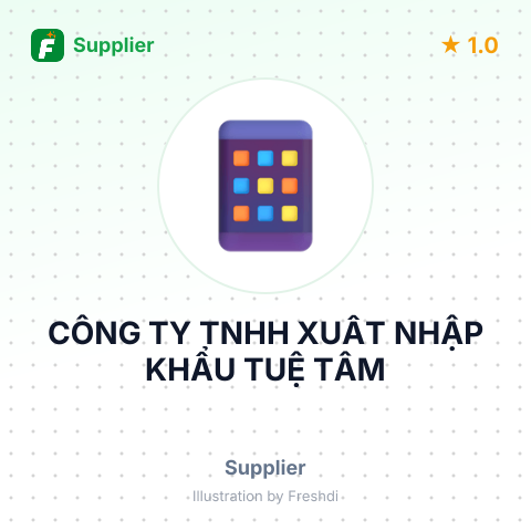 CÔNG TY TNHH XUẤT NHẬP KHẨU TUỆ TÂM – summary card, no photo uploaded yet