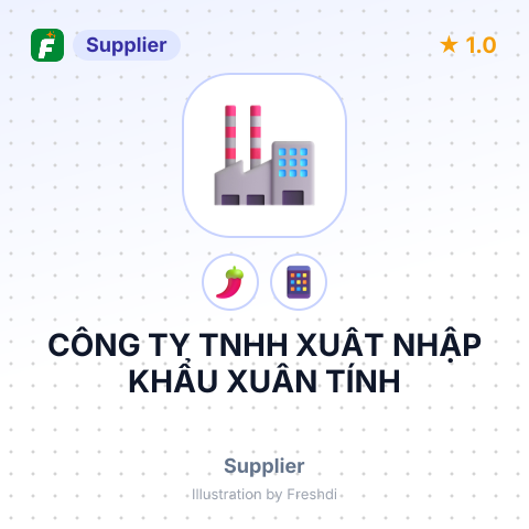 CÔNG TY TNHH XUẤT NHẬP KHẨU XUÂN TÍNH – summary card, no photo uploaded yet